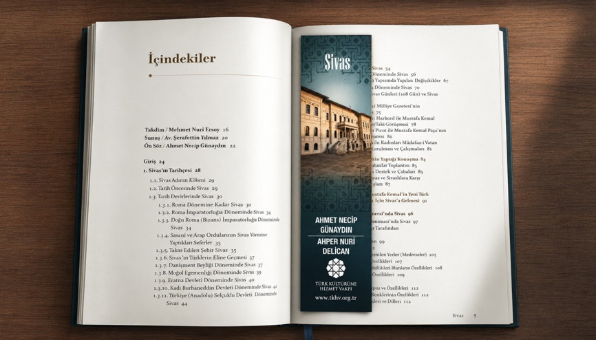 Sivas kitabının genişletilmiş 2nci baskısı yayımlandı