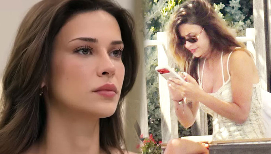 Telefonu elinden düşmedi