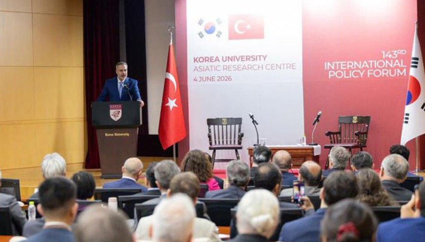 Dışişleri Bakanı Hakan Fidan Kore Üniversitesinde hitapta bulundu