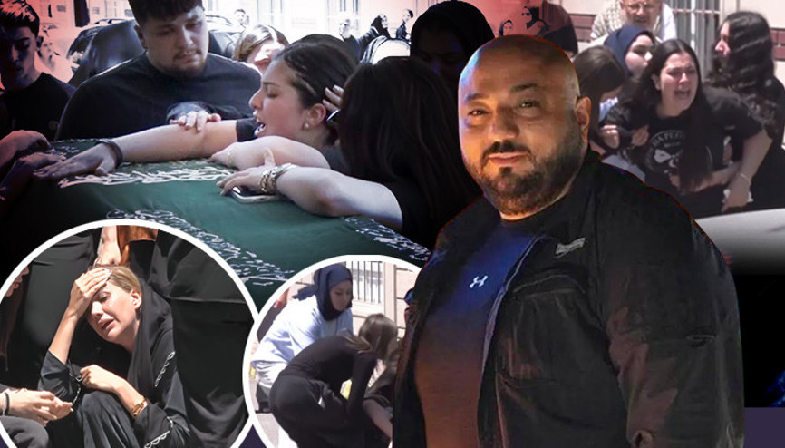 İzmirde öldürülen Polat ailesinin koruması için cenaze töreni