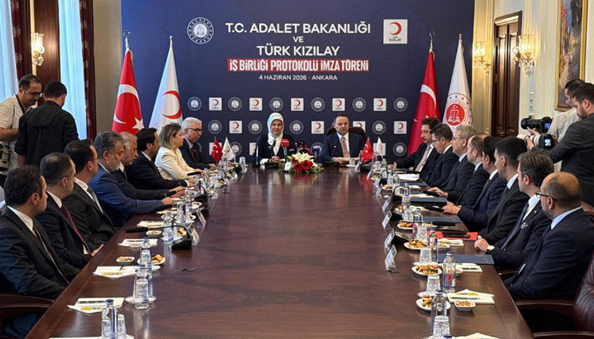 Adalet Bakanlığı ve Türk Kızılay arasında iş birliği protokolü