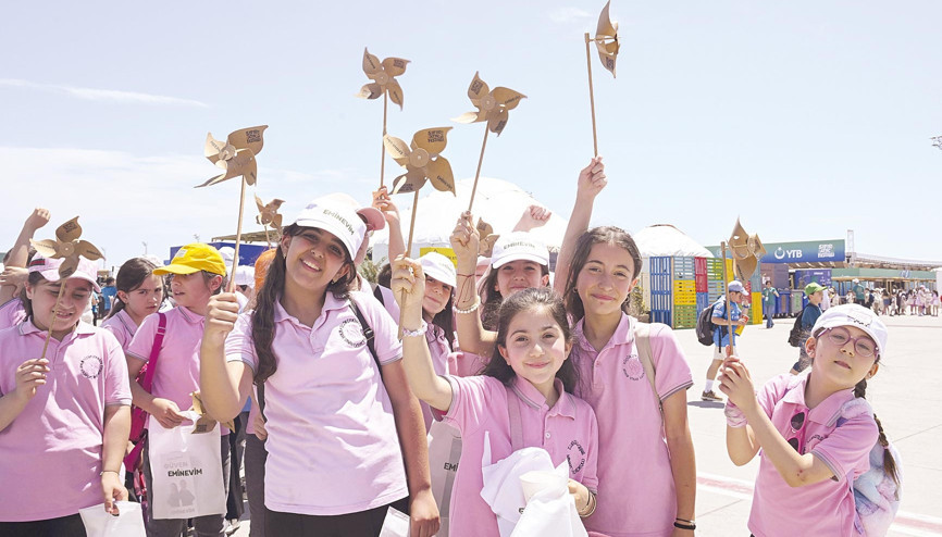 Sıfır atık festivali başladı... Geri dönüşümlü eğlence