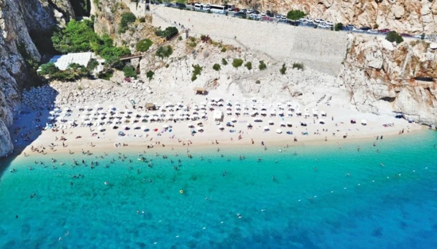 Antalyada, Kaputaş Plajı’nda sigara yasağı Antalyada, Kaputaş Plajı’nda sigara yasağı