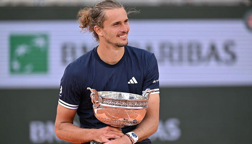 Fransanın kralı Zverev