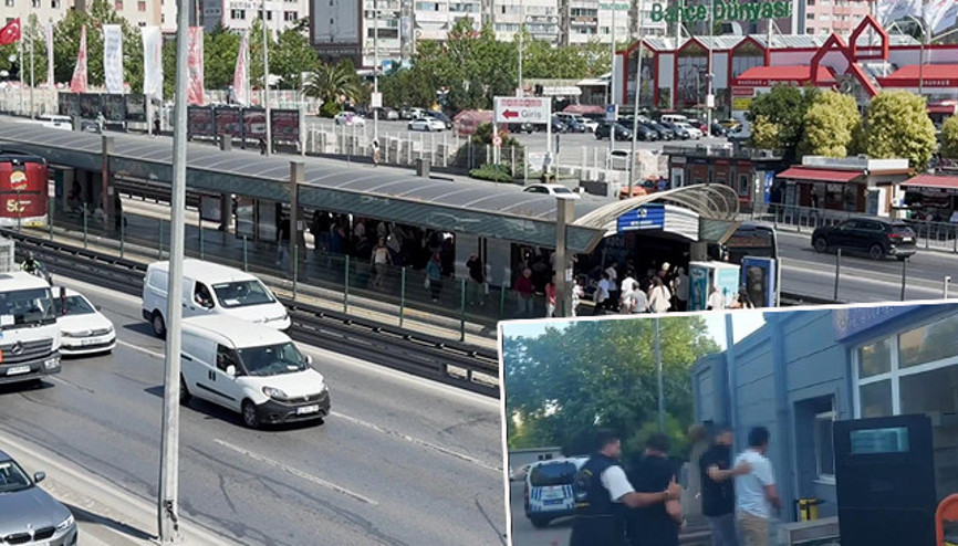 Beylikdüzünde metrobüste yan bakma kavgası: 1 kişi hayatını kaybetti