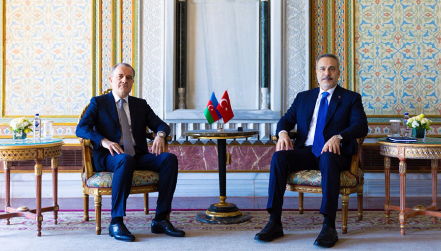 Dışişleri Bakanı Hakan Fidan, Azerbaycanlı mevkidaşı Bayramov ile görüştü