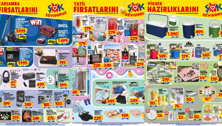 ŞİMDİ Raflarda ŞOK aktüel 10-16 Haziran 2026 Aktüel Kataloğu (İndirimli Deniz Ürünleri ŞOK Broşüründe) || Bu Hafta ŞOK Aktüel Market Plaj, Kamp ve Elektronik Fırsatları (Fiyat Listesi)