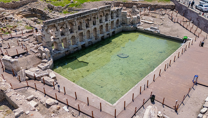 Yozgattaki 2 bin yıllık Kral Kızı Roma Hamamı ziyaretçilerini ağırlıyor