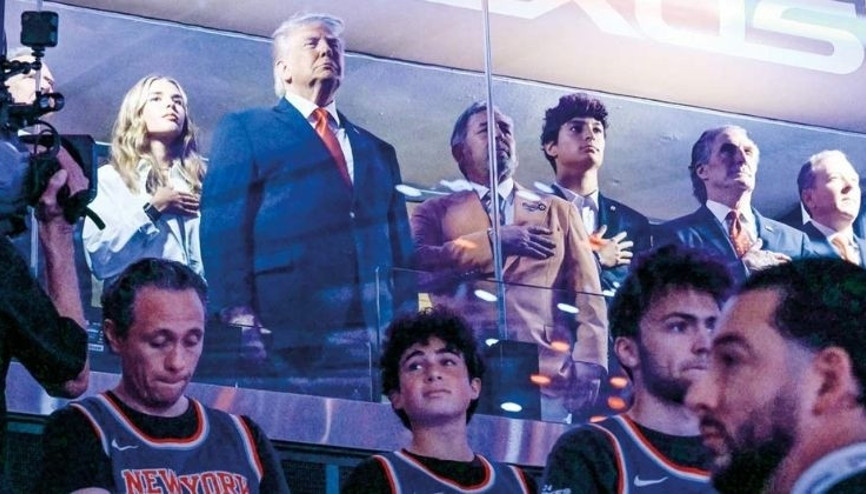 NBA finalinde Trump’a protesto