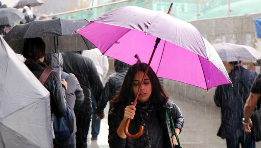 Meteoroloji uyardı: 5 bölgede gök gürültülü sağanak yağış bekleniyor