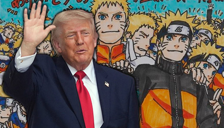 Trumpın Naruto paylaşımı Japonyayı karıştırdı: Tepkiler çığ gibi büyüdü