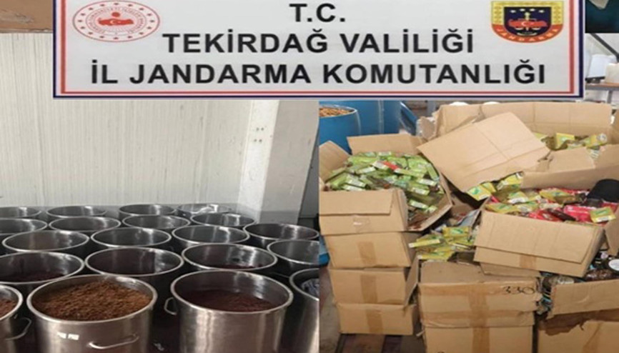 Tekirdağda 46 milyon lira değerinde kaçak tütün ele geçirildi