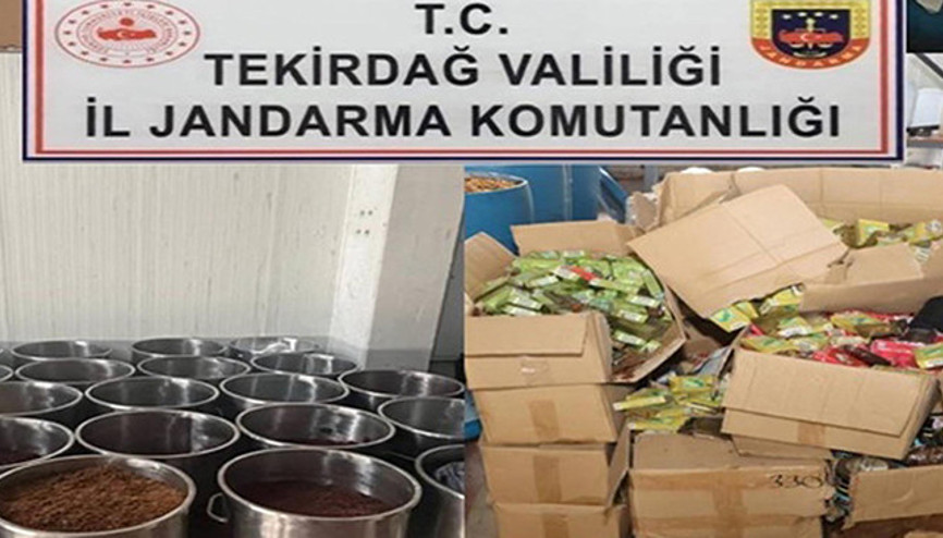 Tekirdağda kaçak tütün ele geçirildi: Piyasa değeri 46 milyon 240 bin lira