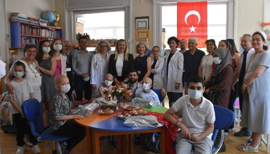 Hastane odaları sanat atölyesi