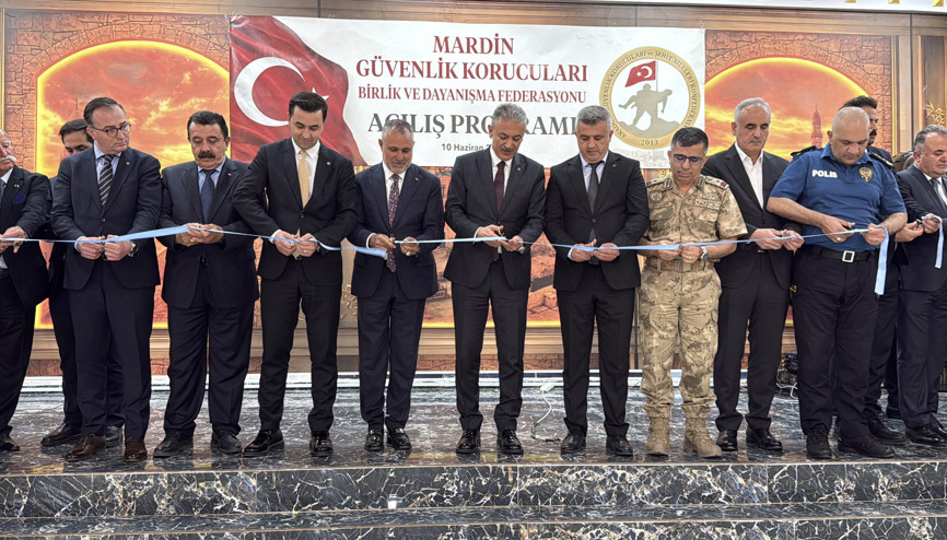 Mardinde Güvenlik Korucuları Birlik ve Dayanışma Federasyonu kuruldu