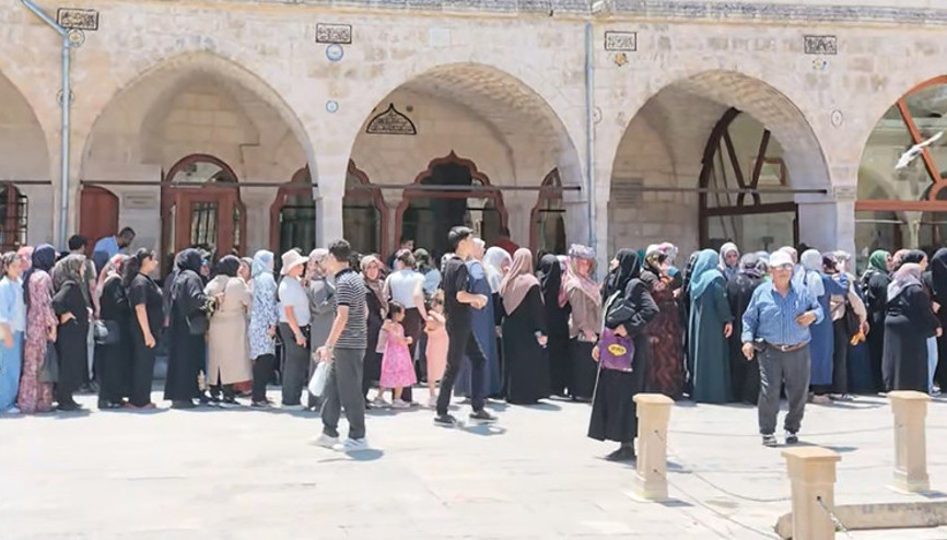 LGS öncesi dua etmek için akın ettiler