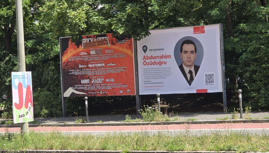 NSU kurbanı Abdurrahim Özüdoğru Nürnberg’de unutulmadı