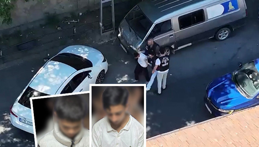 İstanbulda pes dedirten olay: İki çocuk polisi alarma geçirdi Bir makasla akılalmaz plan