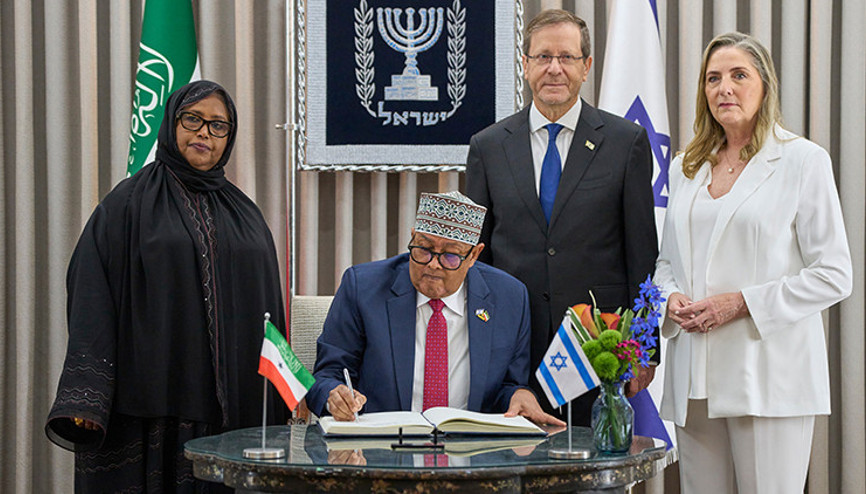Somalideki ayrılıkçı bölgenin lideri İsraile gitti