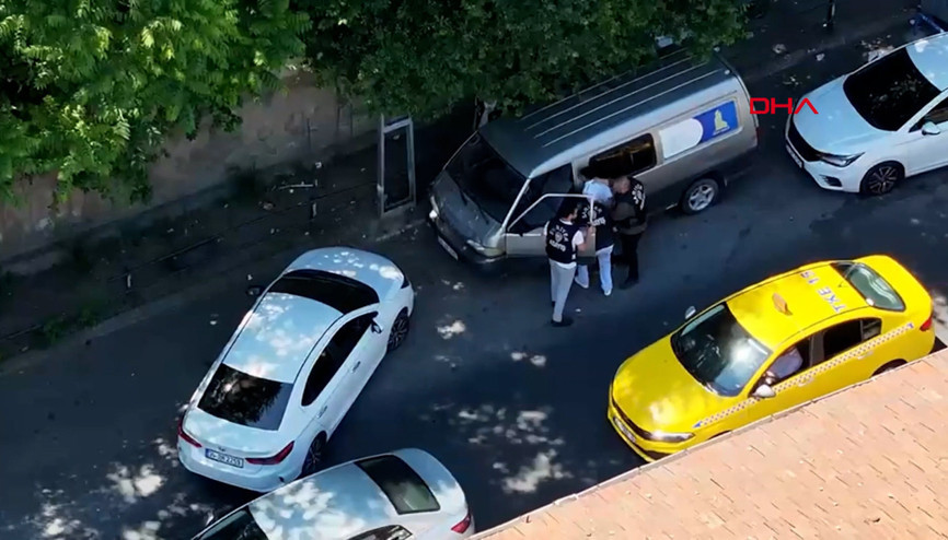 Sarıyer’de 13 yaşındaki çocuk çaldığı minibüsle İstanbul turu yaptı; polis havadan takiple yakaladı