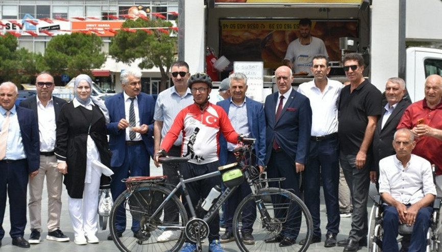 İzmir’den Hatay’a vefa pedalı