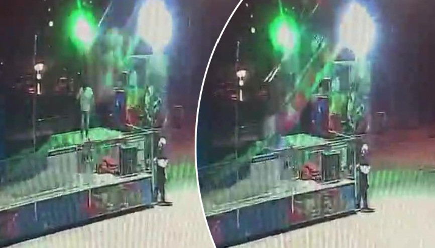 Amasyada lunaparktaki feci kaza kamerada 20 yaşındaki genç, hayatını kaybetmişti