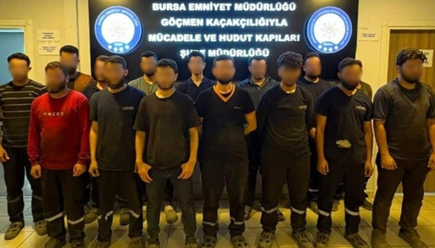 Kaçak göçmenlere yer temin edip, çalıştıran 2 şüpheliye gözaltı