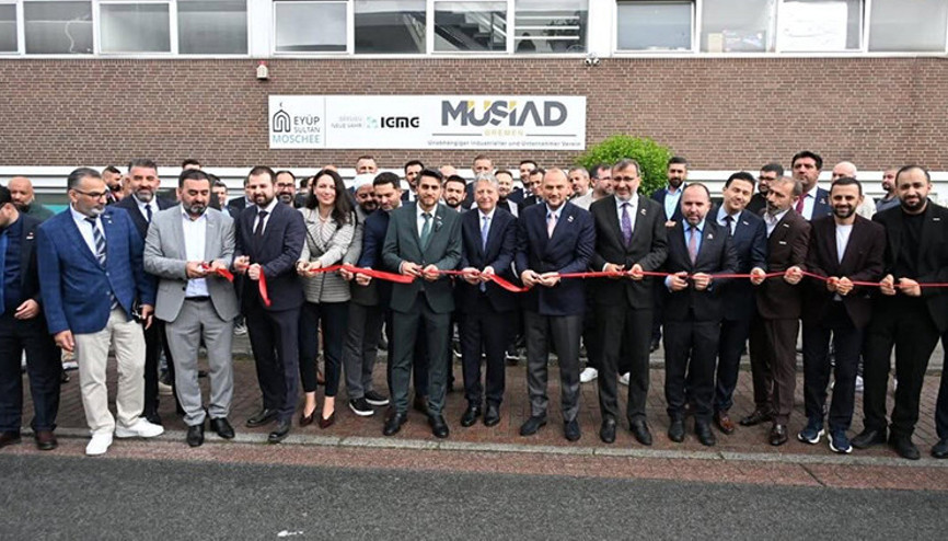 MÜSİAD Bremen şubesi resmen açıldı