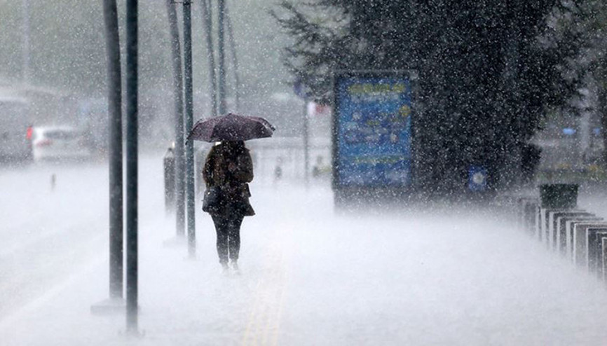 Meteorolojiden birçok bölge için yerel sağanak yağış uyarısı