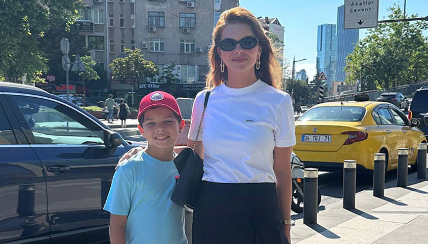 Pelin Karahan: Yanımda oğlum var