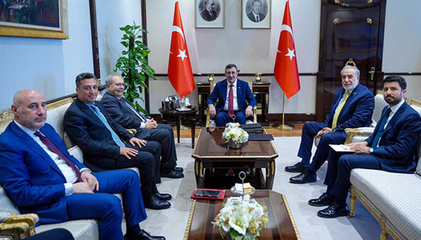 Cevdet Yılmaz, Lübnan Başbakan Yardımcısı Mitri ile görüştü