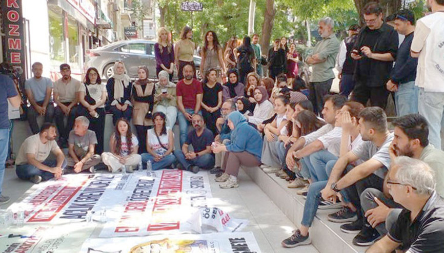 Ankara’da öğretmen grevi