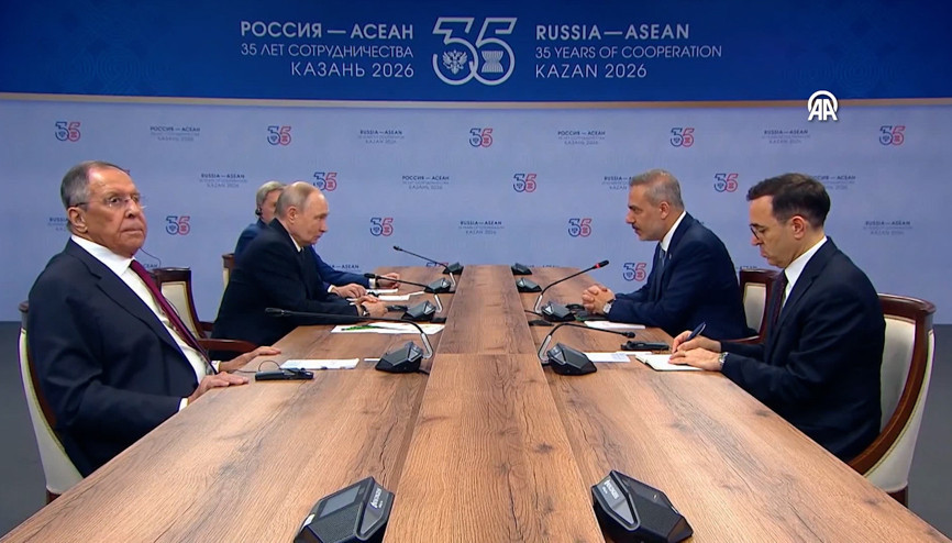 Dışişleri Bakanı Fidan, Rusya Devlet Başkanı Putin tarafından kabul edildi