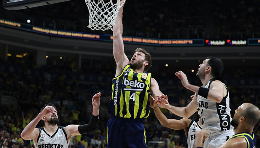 Basketbol Süper Ligi play-off final serisinde dördüncü maç yarın oynanacak