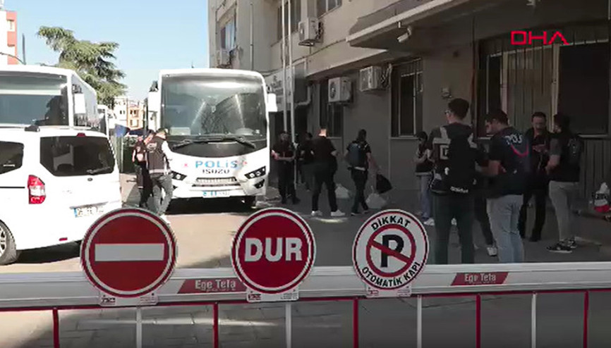 Ege Üniversitesi operasyonunda araç ve taşınmazlara el konuldu