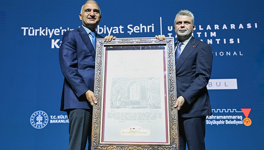 Kahramanmaraş UNESCOnun “edebiyat şehri” oldu Cumhurbaşkanı Erdoğan, UNESCO başarısında Kültür ve Turizm Bakanlığına teşekkür etti