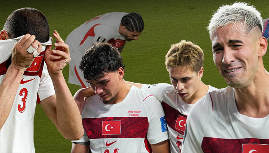 A Milliler son düdükle gözyaşlarına boğuldu Dünya Kupasına veda sonrası... A Milliler son düdükle gözyaşlarına boğuldu Dünya Kupasına veda sonrası...
