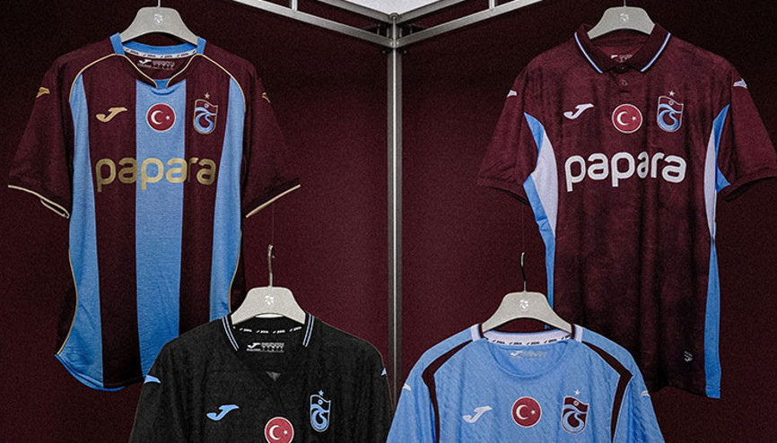 Trabzonspor, yeni sezon formalarını tanıttı