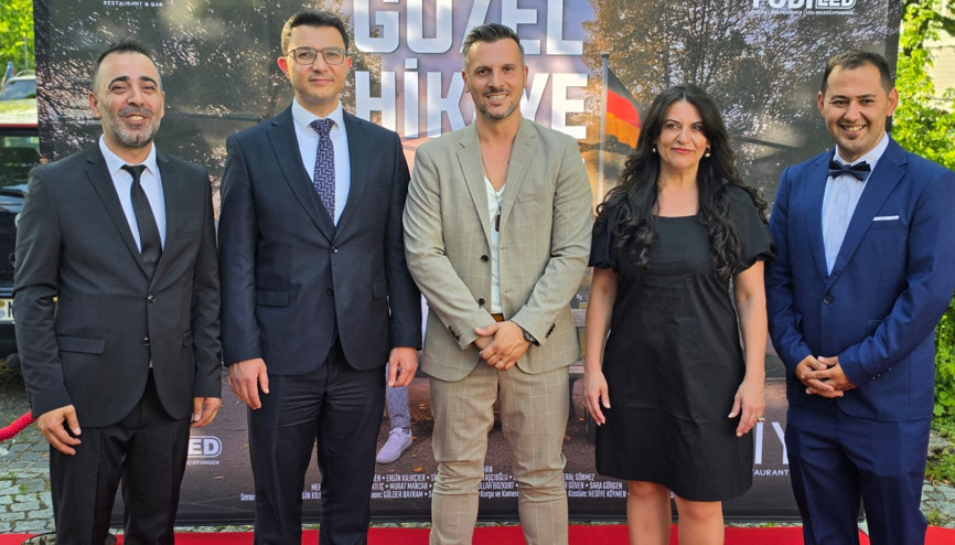 Münihte bir ilk: Türk yapımı dijital dizi Güzel Hikaye görkemli galayla tanıtıldı