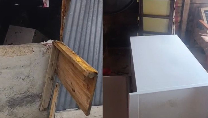 Ayı paniği: Bir günde 20 eve girdi… O anlar kameraya böyle yansıdı