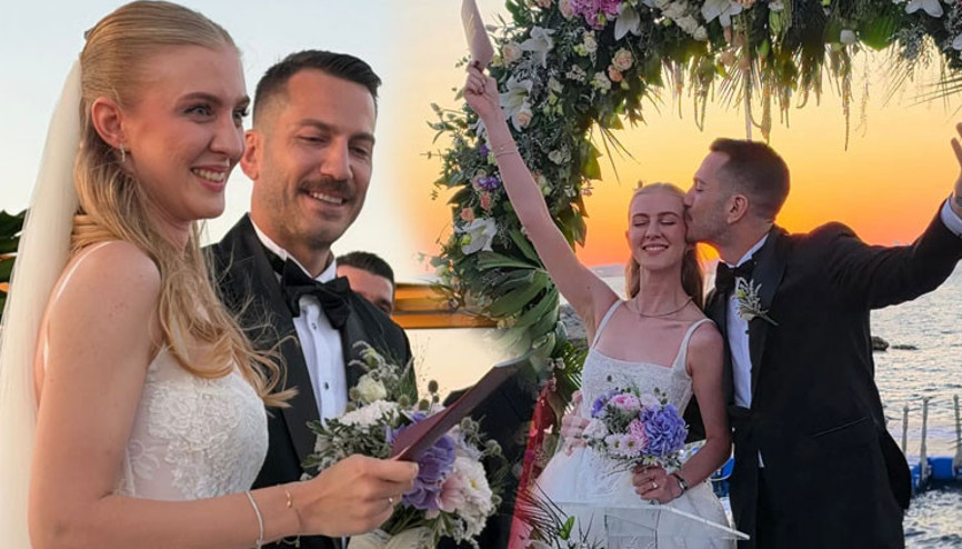 Survivor Ogeday evlendi... Mutluluğa ‘evet’