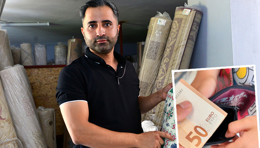 Battaniyeden çıkan bir deste parayı teslim etti; müşterinin sorusu şaşkına çevirdi