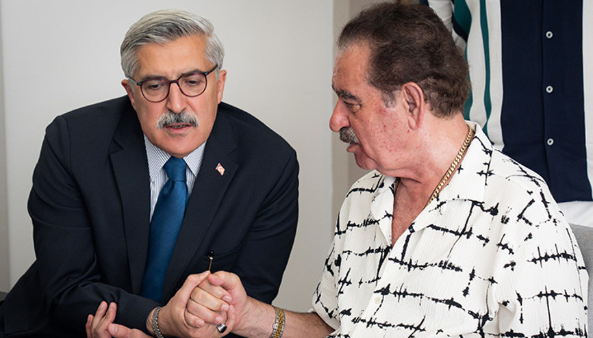 AK Parti Genel Başkan Yardımcısı Yaymandan İbrahim Tatlısese geçmiş olsun ziyareti