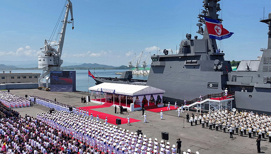 Kuzey Koreden 5 bin tonluk destroyer hamlesi