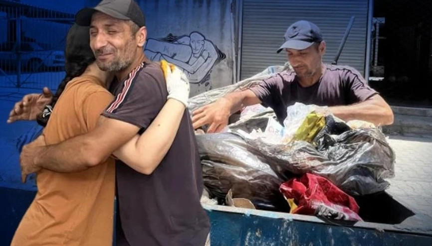 Sokaklarda kağıt toplayarak okuttuğu kızı, üniversiteyi birincilikle bitirdi Sokaklarda kağıt toplayarak okuttuğu kızı, üniversiteyi birincilikle bitirdi