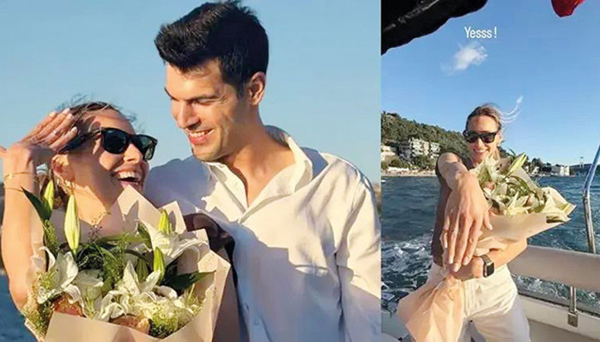 Oyuncu Tolga Mendi ve Damla Can evleniyor