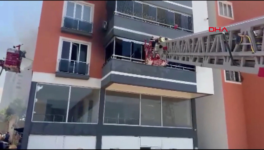 Kahramanmaraşta yangın faciası Kahramanmaraşta yangın faciası