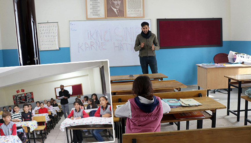 Okullarda karne heyecanı 3 yıl okulun tek öğrencisiydi: İlk kez bu heyecanı yaşıyorum