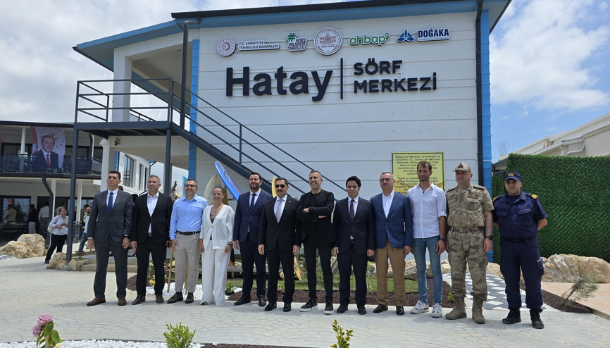 Hatayda yeni sörf yerleşkesi açıldı
