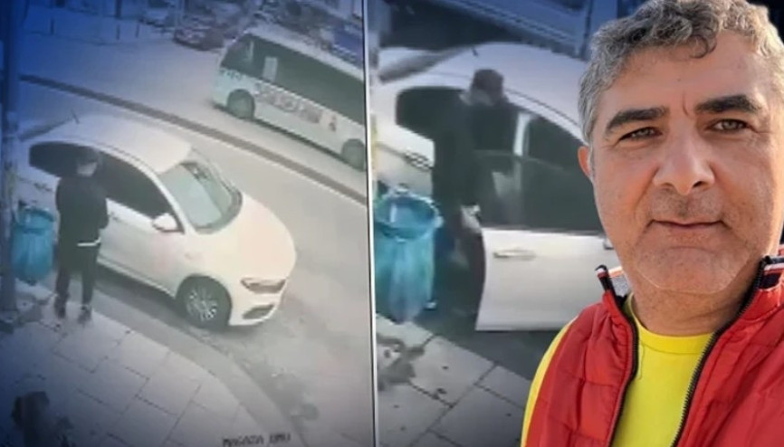 Erhan Karaalın aracına takip cihazının takıldığı anların görüntüleri ortaya çıktı